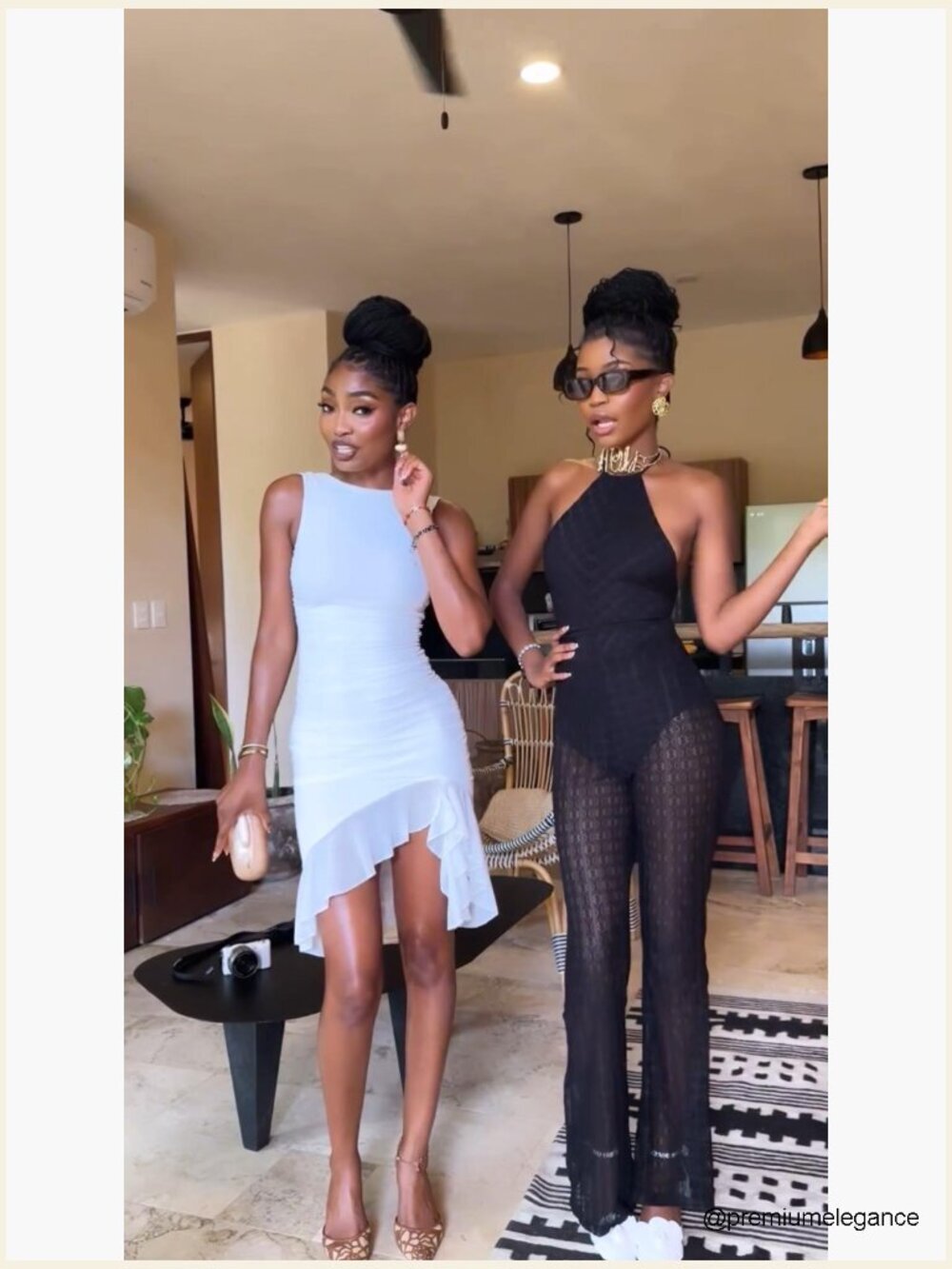 Sleeveless Bodycon Midi Dress with Ruffle Hem, Boat Neck, Ruched Cocktail Party - Picture 7 of 7